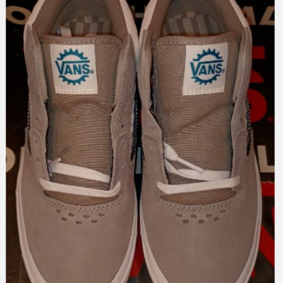 Vans Men's 6.5/Women's 8 BMX Style 114 Kevin Peraza Grey White Black Mid-Top - Picture 5 of 12